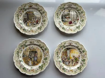 Buy Royal Doulton Brambly Hedge Plates - Set Of 4 (Joblot) • 84.99£