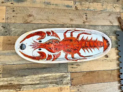 Buy Huge Mid Century Vallauris Pottery Lobster Platter Charger Monique Kurt Brunner • 295£