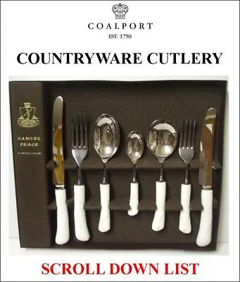Buy Coalport Countryware China Handled Serving Cutlery England Rare SCROLL DOWN LIST • 39.95£
