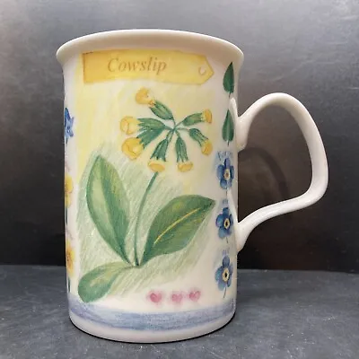 Buy Vintage Roy Kirkham Summer Flowers Cowslip Fine Bone China Mug Made In England • 19.95£