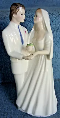 Buy (RARE) 1987 Royal Doulton 21cm Tall 372g Wedding Vows Figurine (BARGAIN) • 17.99£