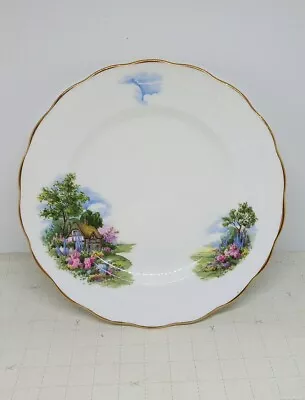 Buy Royal Vale Bone China 21cm Plate Cottage Garden Vintage • 4.99£