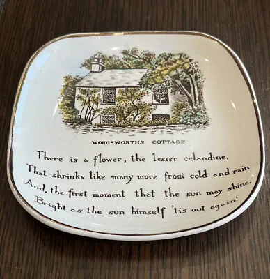 Buy Trinket Dish Gray's Pottery Stoke On Trent England Wordsworths Cottage 4.5” • 6.66£