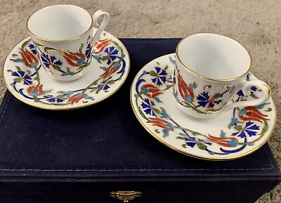 Buy Espresso Cup Kutahya Porcelain Collectors Edition Nurdan Tea Saucer Set Boxed • 24.99£