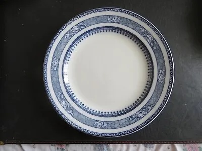 Buy Antique/vintage Keeling & Co Losolware Ormonde Dinner Plate Blue & White • 16.50£