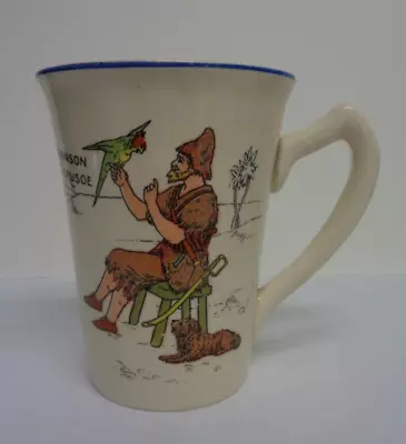 Buy SylvaC Sylvan Robinson Crusoe Mug Rare Vintage Cup Early Piece Ceramic Pottery • 9.99£