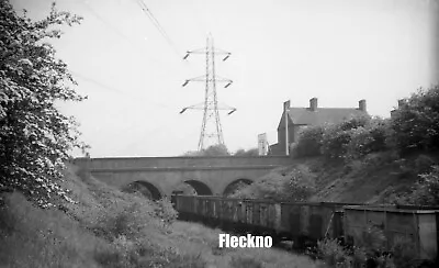 Buy 35mm Original  Negative Of Stored  Wagons On Bretby Branch .With Copyright. • 3.99£