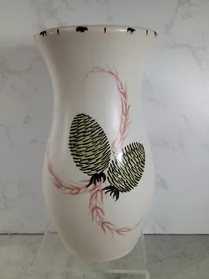 Buy Small Vase By H J Wood And Hand Painted By Edward Radford Mid Century Modern  • 10.50£
