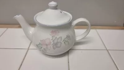 Buy Sadler Romance Teapot Ironstone Small Tea Pot Pastel Pink And Purple Flowers • 7£