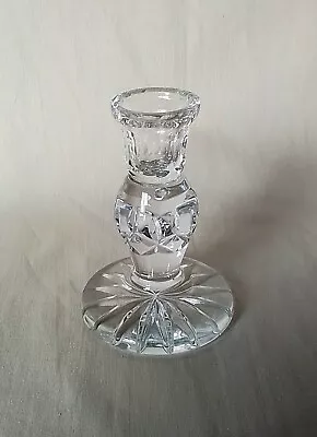 Buy Beautiful Vintage Crystal Glass Candlestick  • 8£