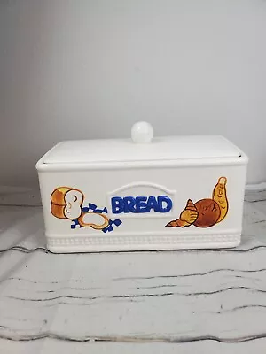Buy Vintage Ceramic Bread Box • 47.43£