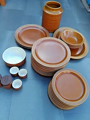 Buy Hornsea Saffron - Dinner Salad Side Plates Jar Oval Server Egg Cups Sugar Bowl • 3£