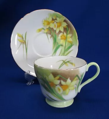 Buy Shelley Fine Bone China Daffodil's Cup & Saucer Set • 47.24£