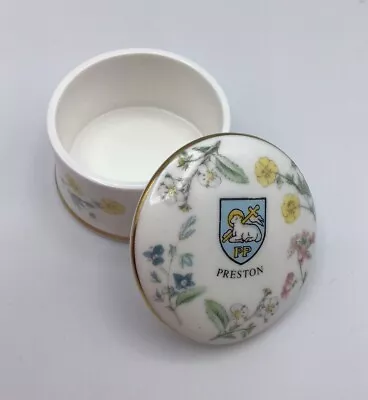 Buy 2” Round Trinket Box - James Dean Pottery - Fine Bone China - England - Preston • 23.82£