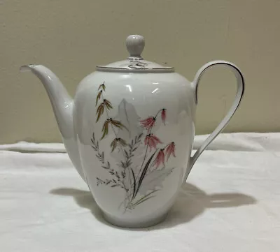 Buy Vintage Royal Duchess Fine China Bavaria Germany Mountain Bell Teapot • 33.25£