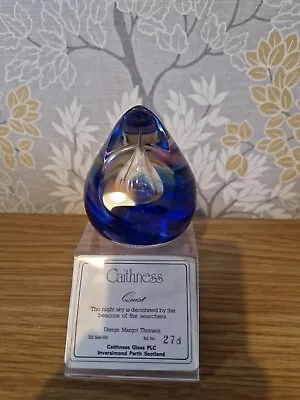 Buy Caithness   Quest  Glass Paperweight Limited Edition Boxed • 30£
