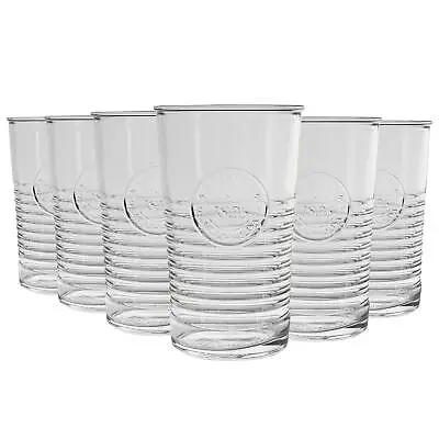 Buy Bormioli Rocco 6x Officina 1825 Highball Glasses Water Tumblers 475ml Clear • 25£