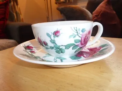 Buy Roy Kirkham Tea Cup And Saucer .English Rose ,fine Bone China.Great Condition. • 0.99£