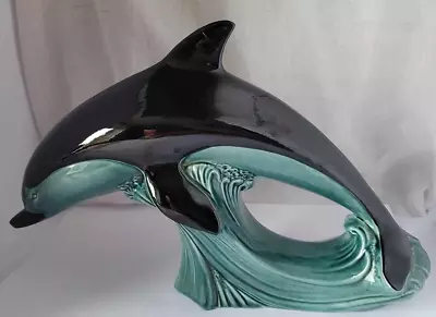 Buy 1960's Large Poole Pottery Dolphin (repaired) • 3.99£