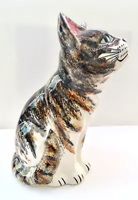 Buy Babbacombe Pottery Cat Looking Up  - Calico / Tortishell • 55£