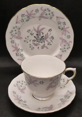 Buy Colclough Ridgway Potteries Pattern No 8366 Trio - Cup, Saucer, Plate • 28.20£