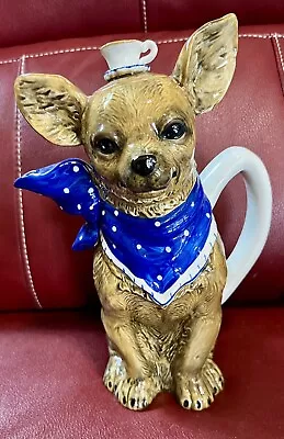 Buy Teapot Chihuahua Dog Ceramic Tea Heather Goldminc - Preowned • 37.80£