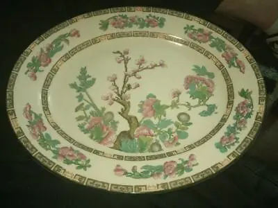 Buy John Maddock And Son S Royal Vitreous Indian Tree Oval Platter 26.5 Cm  • 6.99£