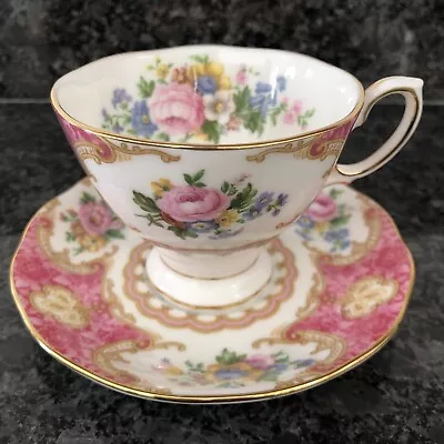Buy Royal Albert - Lady Carlyle Bone China Small. Tea Cup And Saucer Unused • 23£