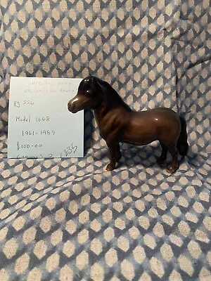 Buy Beswick Horse Shetland Pony 1648 Eschonchan Ronay Mint • 38£