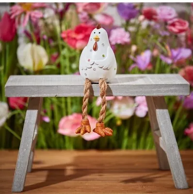 Buy Sitting Multi Coloured Spotted Chicken By Langs H11cm(sitting) • 10£