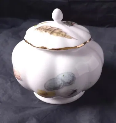Buy Aynsley Fine Bone China  Nature's Delight  Lidded Trinket Pot. • 7.50£