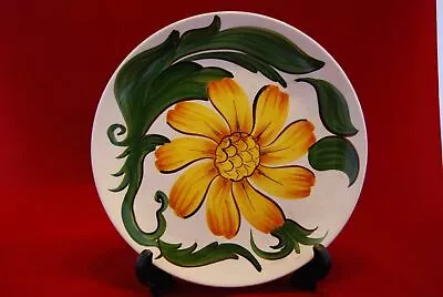 Buy Wade,England.Royal Victoria Pottery Plate. SUNFLOWER • 12.99£