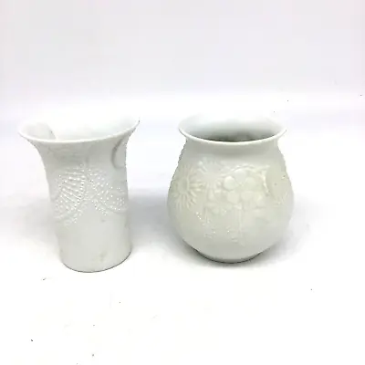 Buy Kaiser White Vases Set Of 2 • 10£
