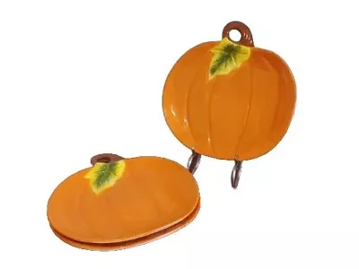 Buy Fall Tableware 3 - 10.25  X 10.75  Dinner Plates Pumpkins Festive - Brand New  • 34.53£