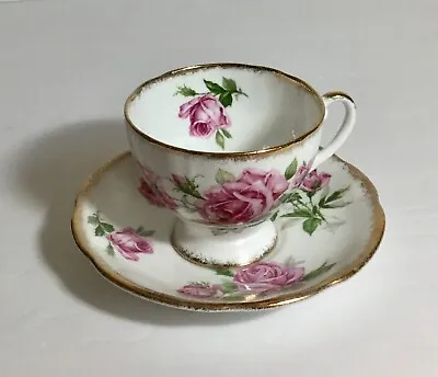 Buy Vintage Royal Standard Orleans Rose Tea Cup And Saucer Set Cottage Core Roses • 21.20£