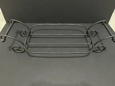 Buy Longaberger Foundry Wrought Iron 9 X 13 Baking Dish Caddy Serving Stand • 52.75£