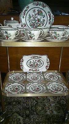 Buy @Look@Rare@Jo@ Bro@ Indian Tree Afternoon Tea Set With Square Plates PC • 95£