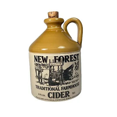 Buy New Forest Stoneware Cider Flagon Jug By Buchan Pottery Portobello Scotland • 29.99£
