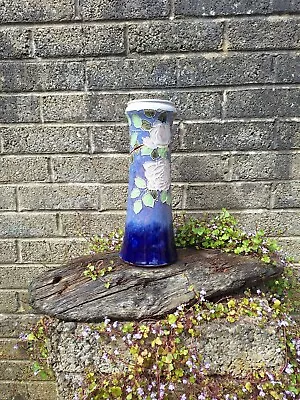 Buy Laflrge Antique Royal Doulton Tubelined Stoneware Vase. Floral. • 148£