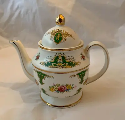 Buy Vintage Price Kensington Floral Tea Pot With Cupid & Gold Trim Made In England • 26.85£
