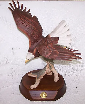 Buy Eagle Figurine Large Size Franklin Mint Porcelain • 54.99£