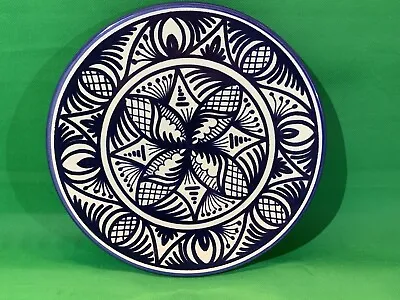 Buy Platart, S. L Hand Painted Wall Hanging Spanish Blue & White Decorative Plate • 10£