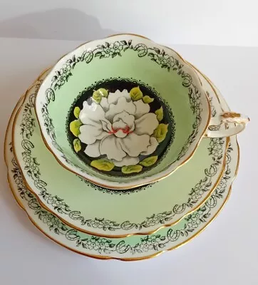 Buy Beautiful Vintage Paragon Double Warrant Gardenia Cup Saucer Plate Trio Perfect • 49.99£
