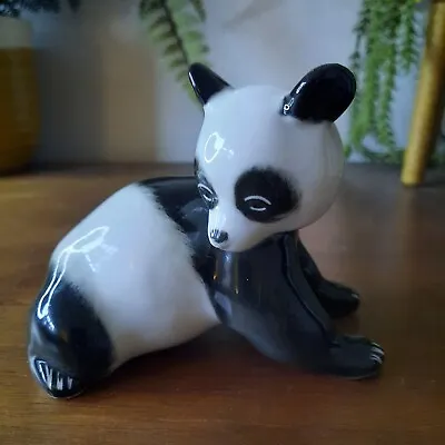 Buy Vintage Russian Panda Lomonosov Porcelain USSR Figurine • 9£