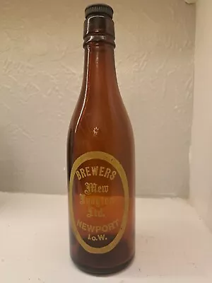 Buy Very RARE MEW LANGTON BREWERY ISLE OF WIGHT BOTTLE IOW • 9.99£