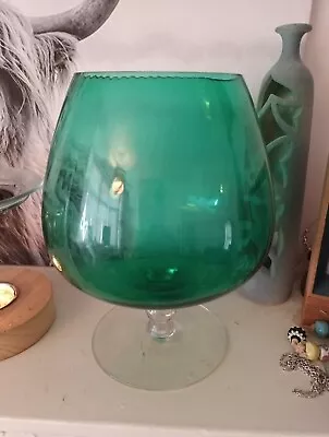 Buy Green Oversized Brandy Glass • 2£