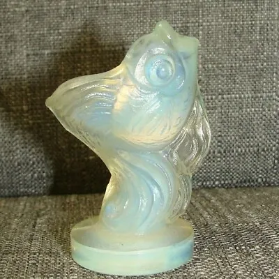 Buy Vintage Sabino Opalescent Art Glass Poisson L'Eglefin Upstream Fish Figure 2.5  • 37.92£