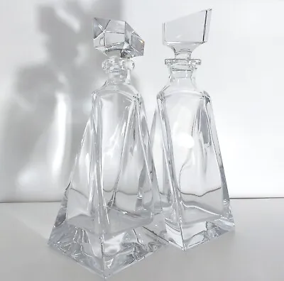 Buy  Set Of 2 Bohemia Crystal Glass 'Lovers' Whisky Decanters 💕 • 50£
