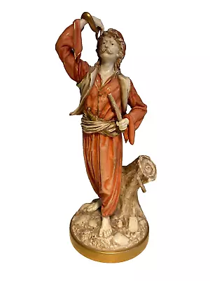 Buy Royal Worcester Figurine Of Chunguin Indian Snake Charmer By J. Hadley • 250£