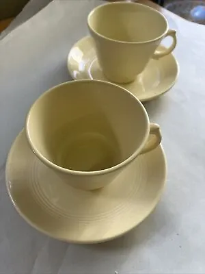 Buy Pair Of Woods Ware Jasmine Cup And Saucers • 10£